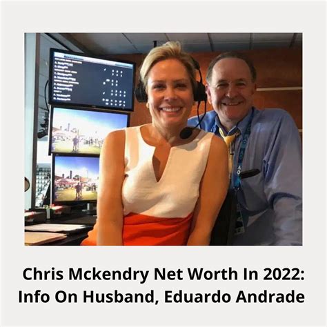 chris mckendry husband|Chris McKendry [2024 Update]: Early Life & Net Worth。